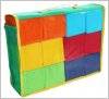Кубики мягкие Цветные 12 штук Розумна играшка 