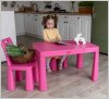   Стол и 2 стула пластиковые + аэрохоккей 4 цвета ТМ Долони