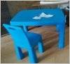   Стол пластиковый  для мальчика с насадкой для аэрохоккея 04580/1 Doloni синий