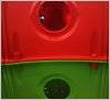 Тоннель (туннель) игровой пластиковый 4 секции красно-зеленый 01471/3 Долони Тойс