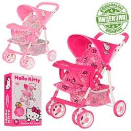 Коляска для кукол Hello Kitty HK 00026