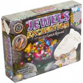 Набор  для раскопок камни EWELS EXCAVATIONJEX Danko Toys -01-01