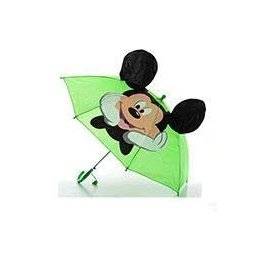 Зонт детский зеленый Микки Маус 0524
