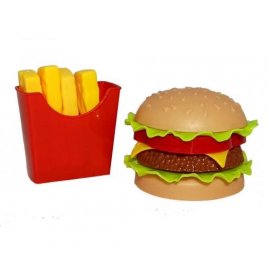 Набор фастФуд Гамбургер и картошка Фри KW-100-012 Kinderway 