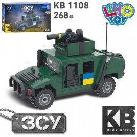 Конструктор Военная техника 268 деталей KB 1108