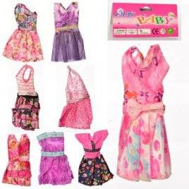 Одежда для куклы платье D16-7-9-10-12-13-18-21-37