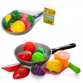 Сковородка и овощи на липучках 3013 С