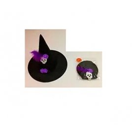 Аксессуары для праздника хеллоуин Шляпа ведьмы МК 4673