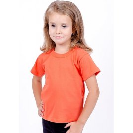  Футболка для мальчика или девочки оранжевая 64 размер