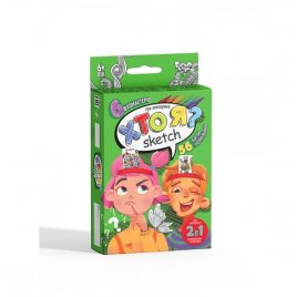 Развлекательная и развивающая настольная игра Хто Я ? Scetch Danko Toys 