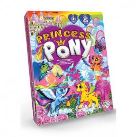 Настольная игра-бродилка Princess Pony DTG96 Danko Toys