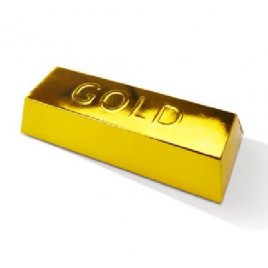 Набор для творчества золотой слиток раскопки Gold большой ОО-09339 Danko Toys