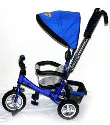 Велосипед Lexus 007 Stroller с надувными колесами "Baby Club" синий
