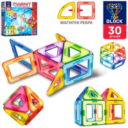 Конструктор магнитный 30 деталей BT008
