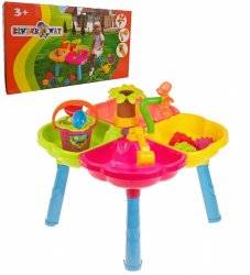 Песочный стол со стулом и набором для игры в песке 01-121 Киндервей