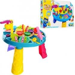 Столик детский с пластилином Мороженое 5 цветов MK 0429
