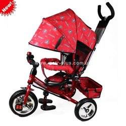 Велосипед Profi Trike M 0448-5 красный c тормозами