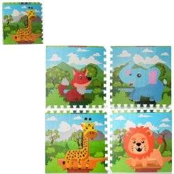 Коврик-мат напольный Мозаика 4 детали MR 0476 EVA