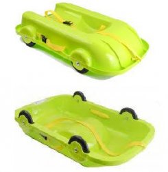 Ледянка Санки универсальные 2 в 1 06550-1 DOLONI-TOYS зеленые