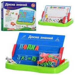 Доска магнитная знаний "Буквы и цифры" 0708 Joy Toy