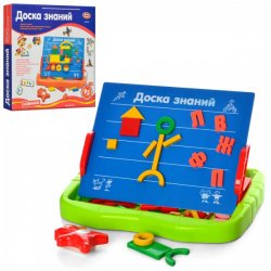 Доска знаний магнитная "Буквы и геометрические фигуры" 0709 Joy Toy
