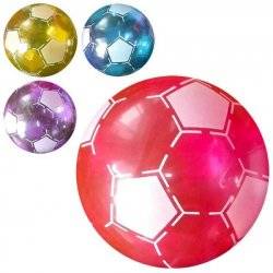 Мяч детский 6 дюймов Футбол прозрачный ПВХ MS 0924