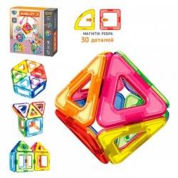 Конструктор магнитный 30 деталей Фигуры LT 1001