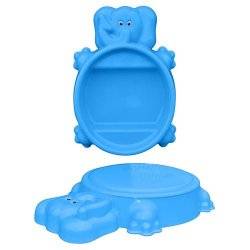 Песочница пластмассовая с крышкой Слон 10038 Mochtoys, Польша