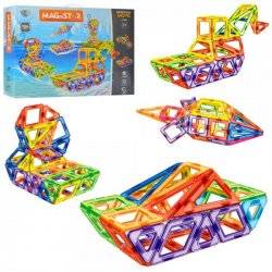 Магнитный конструктор  водный транспорт 104 детали LT1004