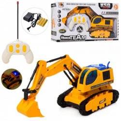 Экскаватор на радиоуправлении со светом подвижный ковш KS1011