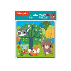 Мягкие пазлы 22*23 см Fisher Price 6 видов 1109-02-08