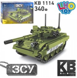 Конструктор Военный танк 340 деталей KB 1114