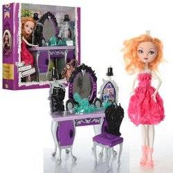 Мебель с куклой шарнирной Monster High 1201