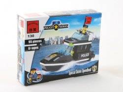 Конструктор катер 130 деталей BRICK