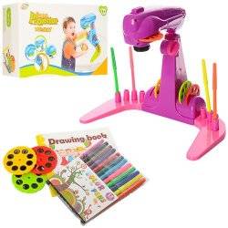 Проектор для рисования со слайдами 2 цвета YM133-134