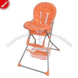 Стульчик для кормления 15 с корзиной и ремнем безопасности "Bambi"