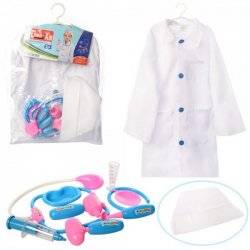 Набор доктора + медицинский костюм-халат 1594