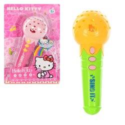 Микрофон детский с проектором Hello Kitty  177-1