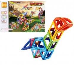 Конструктор магнитный Динозавры 106 деталей 2004