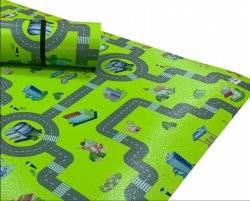 Коврик теплый пол Городок дороги EVA 2020 складной