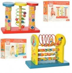 Лабиринт деревянный игрушка на проволоке развивающий центр MD 2062