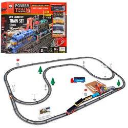 Железная дорога  детская Как настоящая с остановкой 2081