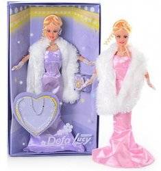 Кукла Defa Барби в вечернем платье с украшениями 20953 АВ