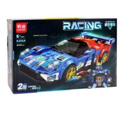 Конструктор Racing speed Автомобіль Трансформер Робот 413 деталей К2154