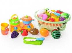 Овощи на липучках с плитой и посудкой ZY 228 D5-6