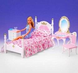 Мебель для кукол Спальная Барби 2319 Gloria