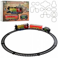 Железная дорога с дымом и светом 241