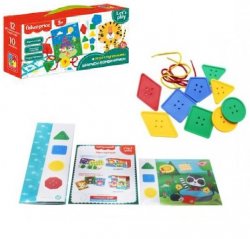 Игра с пуговичками Fisher Price Шнуруем-комбинируем VT2905-24 