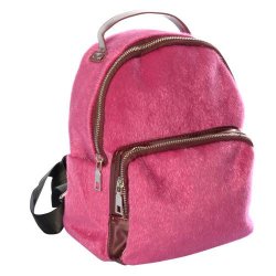  Рюкзак плюшевый для девочки 2988 розовый 