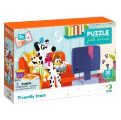 Уценка! Пазлы для детей Дружная команда 30 деталей 300542 DoDo